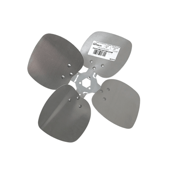 14" Commercial Refrigeration Fan Blade – CCW, 27° Pitch, 4 Blade
