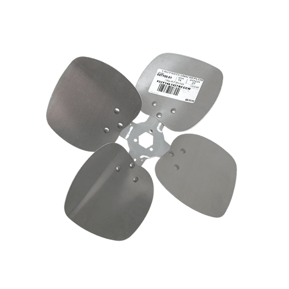 14" Commercial Refrigeration Fan Blade – CCW, 27° Pitch, 4 Blade