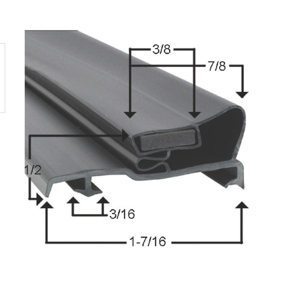 Ardco Commercial Refrigeration Door Gasket