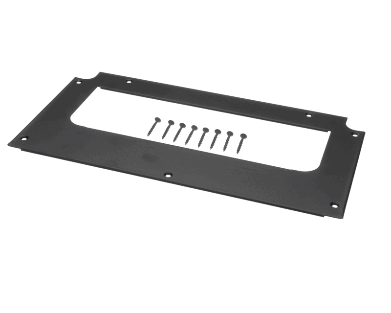 Everest CSTP15-00 black door handle plate, 14-1/4 x 7-1/2 inch
