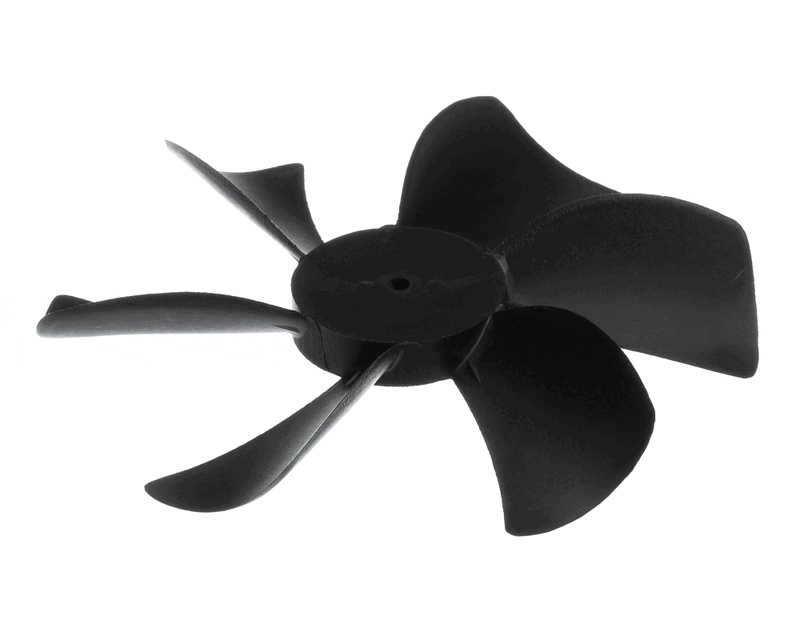 Everest EM15-00 six-blade black plastic fan blade