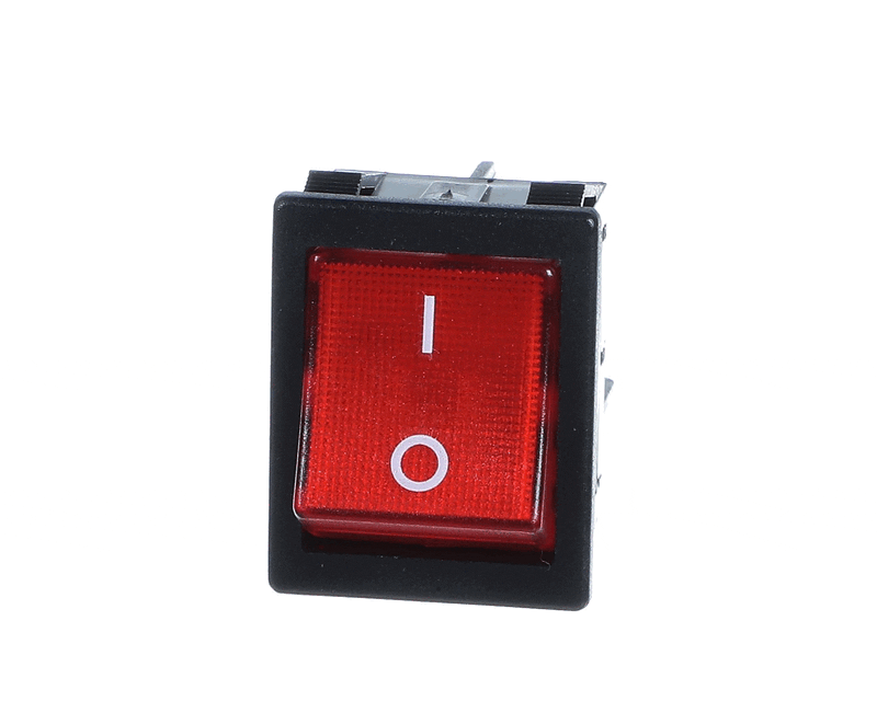 Everest PS01-00 red lighted on/off rocker switch