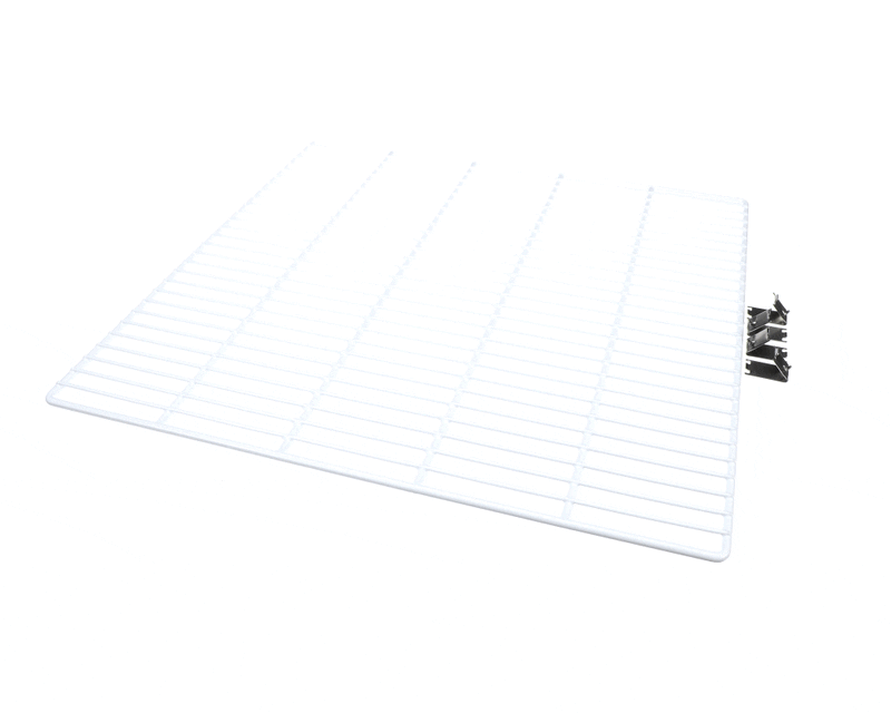 Everest SHC01-00 white epoxy wire shelf, 23-1/4 x 24 inch