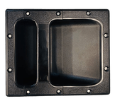 Frank Door 1001-20 Walk-In Sliding Door Interior Recessed Metal Handle