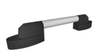 Frank Door 1002-06 Walk-In Sliding Door Bipart Handle Exterior