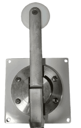 Frank Door 1014-07 Walk-In Sliding Door Interior Handle Repair Plate — Handle Sold Separately