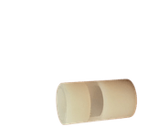 Frank Door 1024-11B Walk-In Sliding Door White Bushing for Exterior Breaker Handle