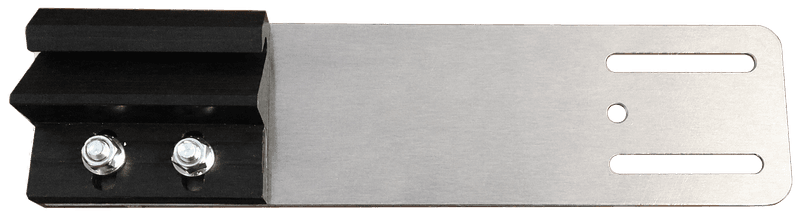Frank Door 2001-EXTR Walk-In Sliding Door HDPE Guide with Extension Plate (Right)