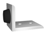 Frank Door 6021-03 Walk-In Sliding Door Floor Stop With Hardware