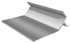Frank Door 7008-12 Walk-In Sliding Door 8" Drop Block Holder (New)