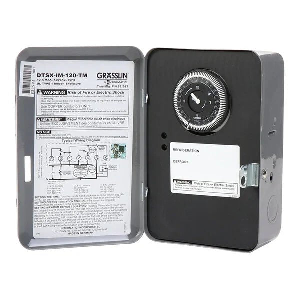 True 831993 OEM Defrost Timer for Commercial Refrigeration