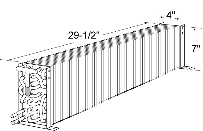 Victory 50158001 Replacement Evaporator Coil