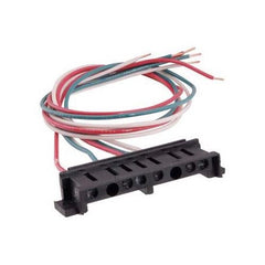 Door frame heater receptacle 6 wire anti-sweat