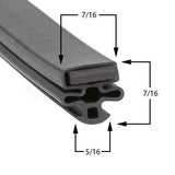 Anthony Dart Mount Narrow Gasket – OEM Cooler & Freezer Glass Door Sea