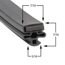 Anthony Dart Mount Narrow Gasket – OEM Cooler & Freezer Glass Door Sea