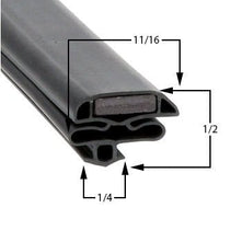 anthony international magnetic door gasket OEM replacement for glass door commercial refrigeration units