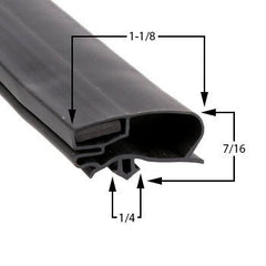 Anthony 02-14160-2003 magnetic door gasket