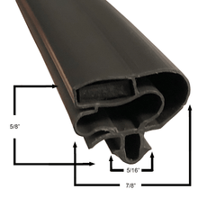 Arctic Air Magnetic Gasket – Dart Mount & Snap - In OEM Door Seals (Cooler & Freezer Models)