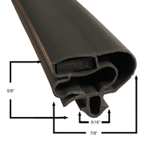 Arctic Air Magnetic Gasket – Dart Mount & Snap - In OEM Door Seals (Cooler & Freezer Models)