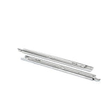 Continental Drawer Slides – 2 - 3/8" Height Stainless Steel | 150 lb Load Rating | Sold in Pairs