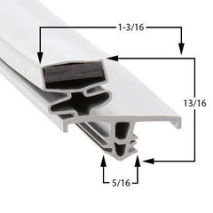 Delfield Magnetic Door Gasket — Cooler/Freezer | 3 - or 4 - Sided