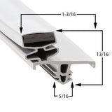 Delfield Magnetic Door Gasket — Cooler/Freezer | 3 - or 4 - Sided