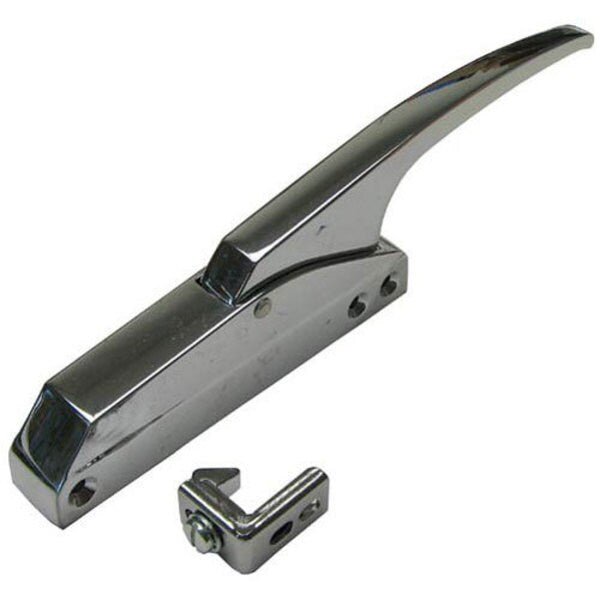 Edgemount Latch – Optional Lock Cylinder | Reversible Left or Right Hand | Chrome Finish | OEM Replacement