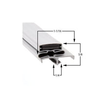 Glastender Magnetic Snap - In Gasket (Offset Magnet) — Cooler/Freezer Door Seal
