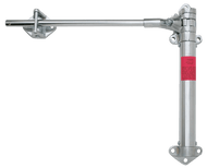 Heavy - Duty Walk - In Door Closer 18" Arm | Adjustable Tension | Reversible for Left or Right Hinged Doors