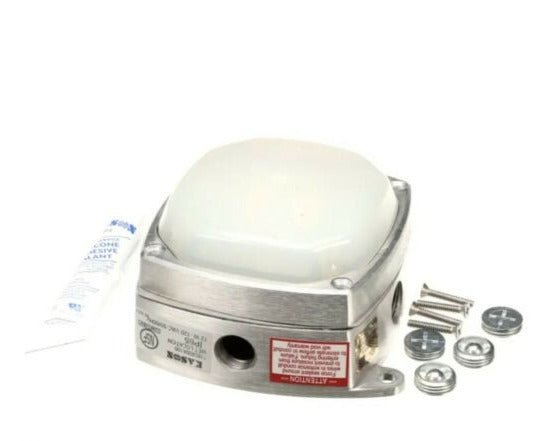 Kason 1808 Series LED Light Fixture — Complete Assembly