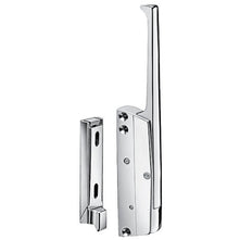 Non - Locking Heavy - Duty Edgemount Latch – Curved Handle | Reversible Left or Right Hand | Chrome Finish | OEM Replacement