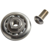 Randell Drawer Roller — 1 - 1/2″ Stainless Steel | Includes Stainless Screw