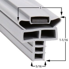 Randell Magnetic Gasket — Push - In Style 4 - Sided Cooler/Freezer Door Seal | Custom Sizes Available