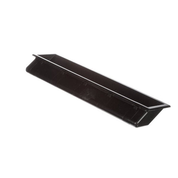 Randell recessed handle black ABS plastic