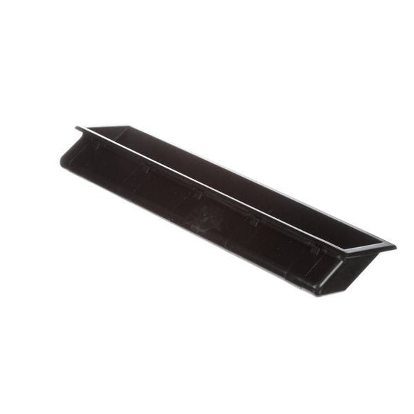 Randell recessed handle black ABS plastic