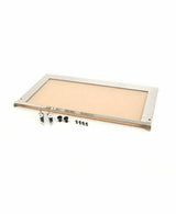Silver King 10335-02 OEM salad hopper door kit with framed panel and mounting hardware for commercial food preparation equipment