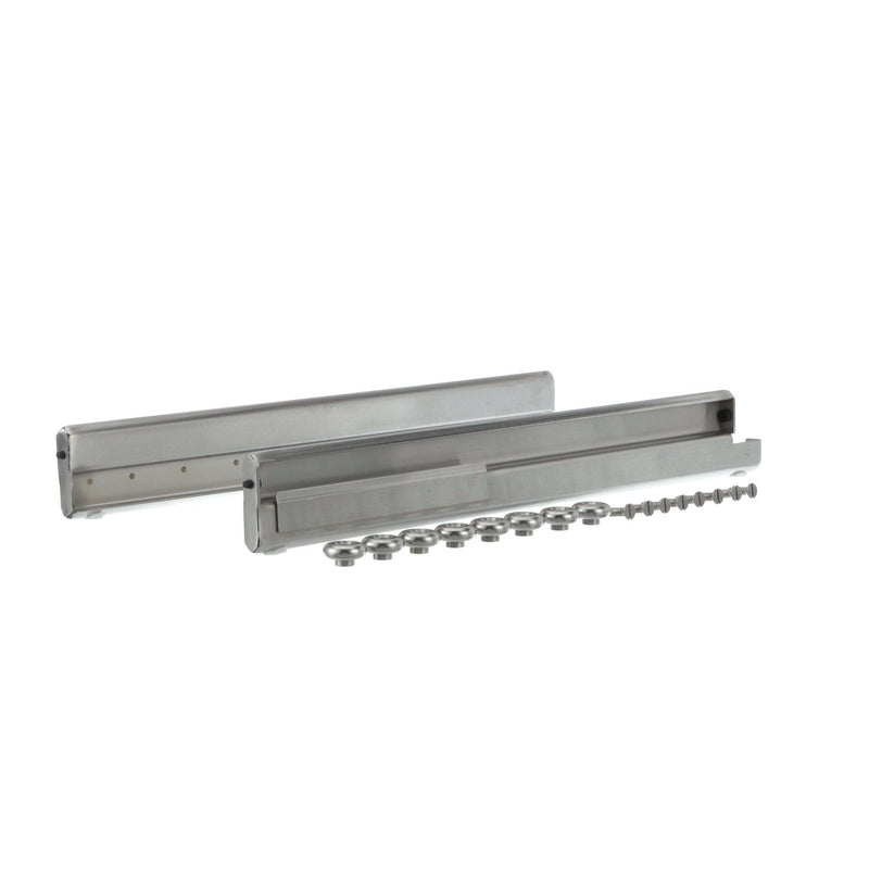 Stainless Steel Drawer Slides – 200 lb Load Capacity | Includes Rollers | Sold in Pairs (Left & Right) | OEM Replacement