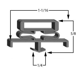 TAFCO Magnetic Gasket — Cooler & Freezer Door