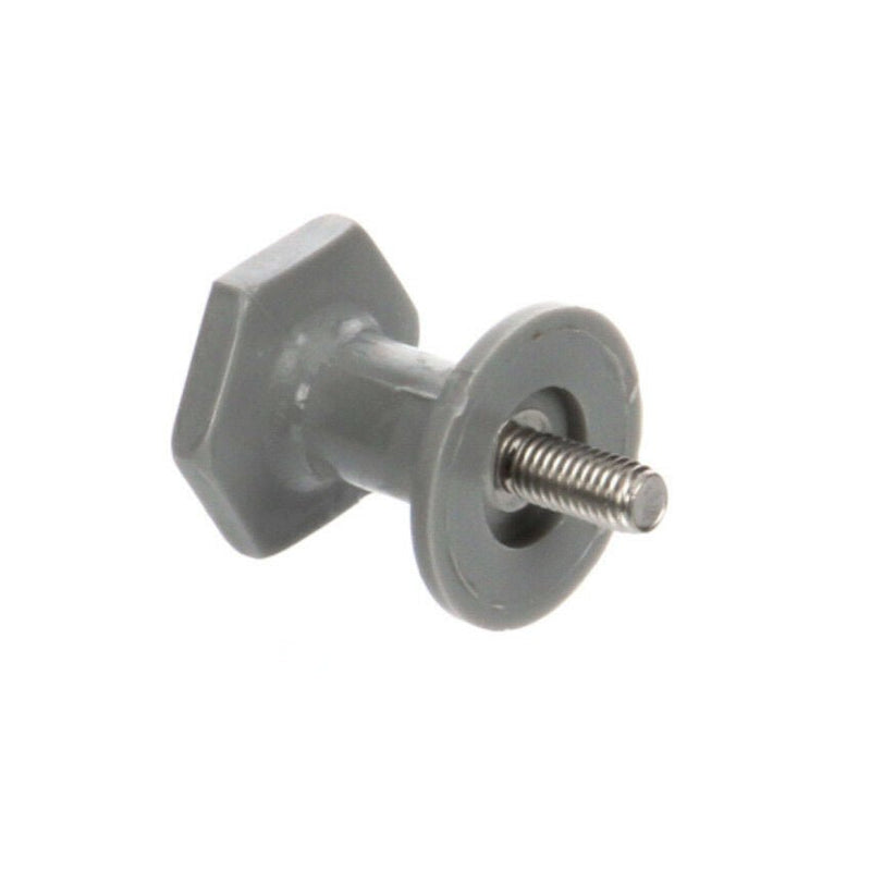 Traulsen 344-24759-00 threaded hex shelf support pin with 10-32 mounting stud for commercial refrigeration shelving