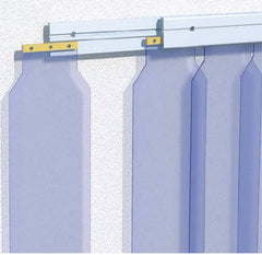 trip Curtain for Walk - In Coolers & Freezers — Clear PVC | 6" Strips | Custom Sizes Available