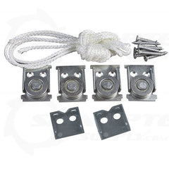 True 884605 cord guide pulley kit for commercial refrigeration sliding glass door self-closing system