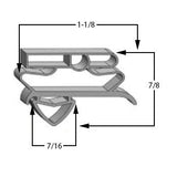 True Magnetic Snap - In Gasket — Cooler & Freezer Door | 4 - Sided | Custom Sizes (PD - 122) | Fits Model STM2F2S