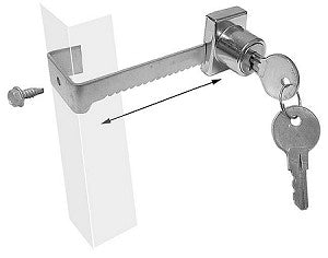 True Sliding Door Lock Assembly 872801