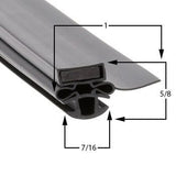 Turbo Air Magnetic Gasket — Push - In Style with Flap Overlay