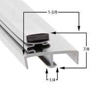 Victory Dart Magnetic Gasket — Custom Size | Cooler & Freezer Door Gasket | 3 - or 4 - Sided