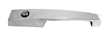 Walk - In Cooler / Freezer Pull Handle — Fixed Mount | Key Cylinder Lock & Padlock Provision | Light - Duty Doors