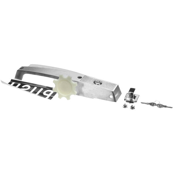Walk - In Cooler / Freezer Pull Handle — Flush Mount | Includes Cylinder Lock, Keys & Inside Release | Concealed Mounting