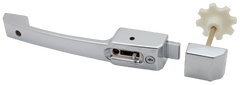 Walk - In Pull Handle for Cooler or Freezer | Complete with Inside Release & Strike | 1/4 Turn Release