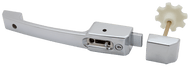 Walk - In Pull Handle for Cooler or Freezer | Complete with Inside Release & Strike | 1/4 Turn Release