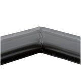 zero zone black magnetic gasket dart mounted profile for cooler and freezer door sealing